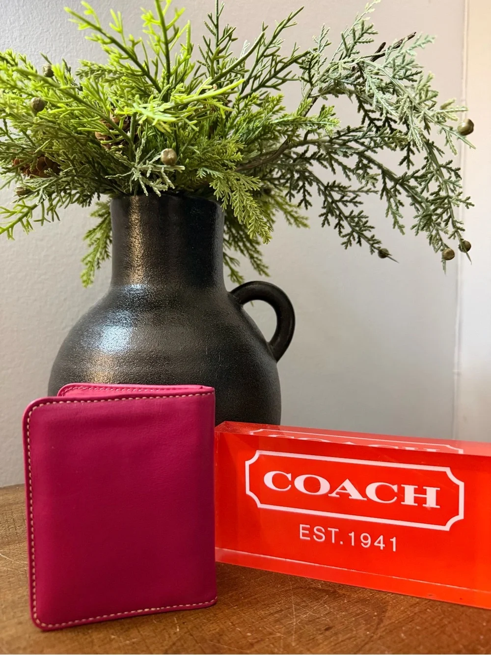 Coach Leatherware Photo/ID Holder